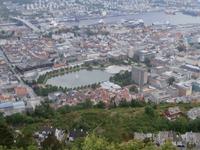 Blick vom Flöhen in Bergen