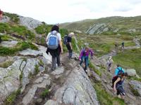 Bergen - Wanderung Ulriken - Fløyen