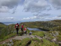 Bergen - Wanderung Ulriken - Fløyen