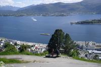 Ålesund (Ausblick vom Hausberg Aksla)