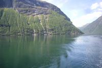 Fahrt auf dem Geirangerfjord