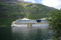 Fahrt auf dem Geirangerfjord