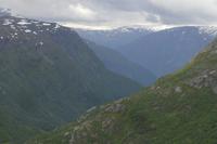 Blick ins Fjordland (Parkplatz Oscarshaug)