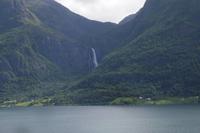 Lusterfjord mit Feigumfossen