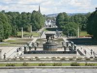 Hauptallee im Vigelandpark