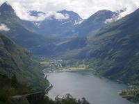 Blick nach Geiranger