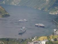 Treff der Kreuzfahrtschiffe