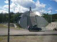 Holmenkollenschanze bei schönem Wetter