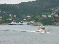 Aussicht vom Floyen auf Bergen