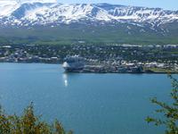 Blick auf Akureyri