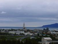 Blick vom Perlan auf Reykiavik