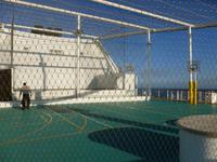 Außensportbereich auf der AIDA