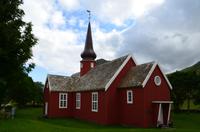 212 Lofoten-Kirche Flakstad