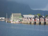Ankunft in Svolvaer auf den Lofoten
