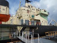 Eisbrecher im Hafen von Luleà