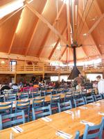 Im Innern das Restaurant