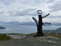 Kvaenangen - Blick zum Fjord