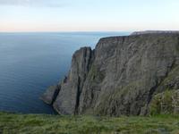 Landschaft westlich des Nordkapps