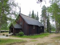 Sodankylä - älteste Holzkirche