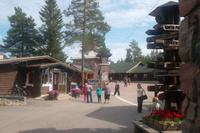 Weihnachtsmann - Dorf bei Rovaniemi in Finnland