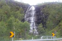 Wasserfall bei Fosselv