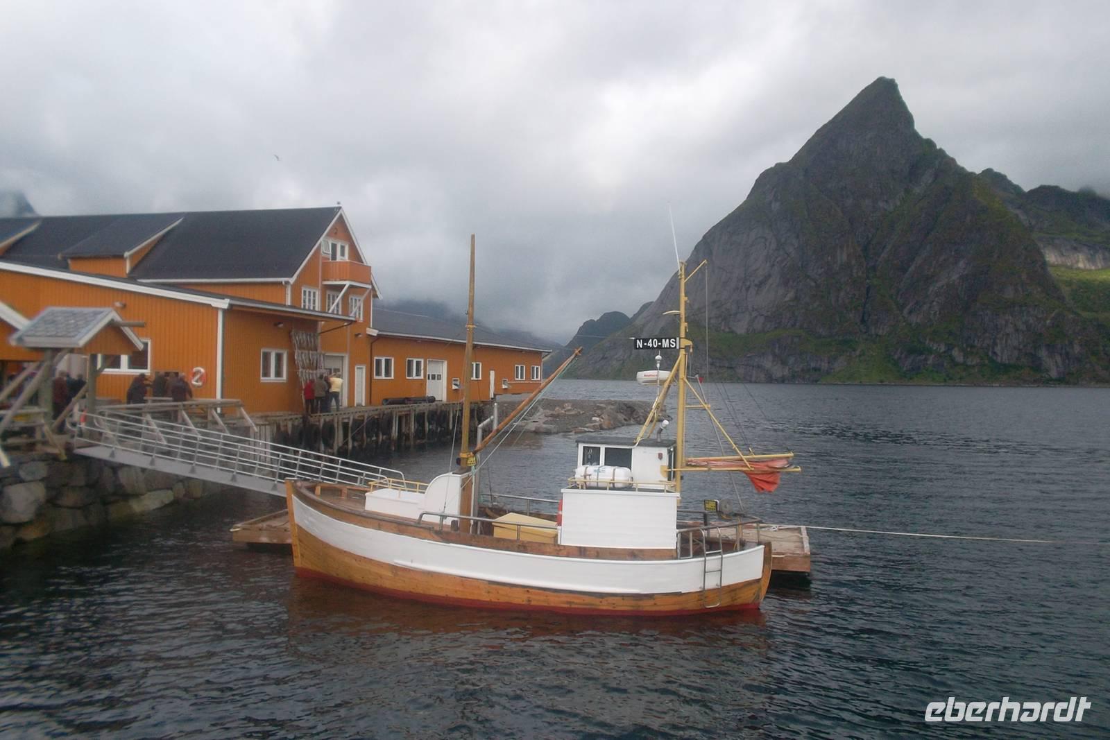 Hafenteil von Hamnöy