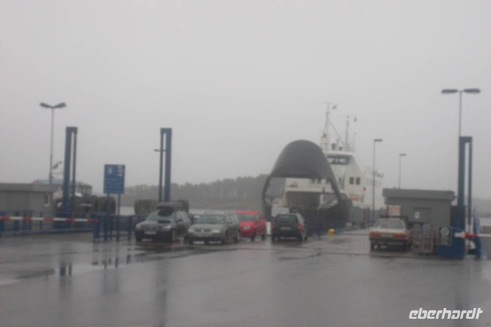 Heute brauchten wir gleich mehrere Fähren