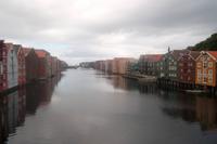 Speicherstadt am Nidälv: historischer Kern von Trondheim