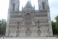 Die Schirmfassade des Nidaros-Domes