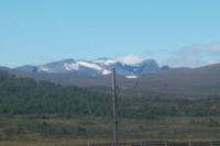 Dovrefjell mit Snöhetta-Bergen