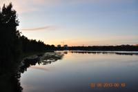 Mittsommernacht in Oulu