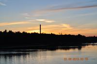 Mittsommernacht in Oulu