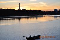 Mittsommernacht in Oulu
