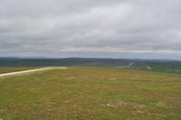 Näköalaravintola - Aussichtspunkt über die Wälder Lapplands (bei Saariselkä)