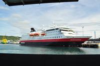 Ankunft mit der Fähre in Bodø - MS Nordnorge - Hurtigruten