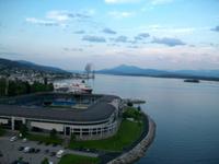 In Molde, Blick vom Hotelfenster