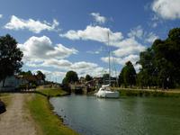 Die Schleusen des Göta-Kanals bei Berg
