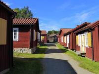 Das Kirchdorf in Lövanger