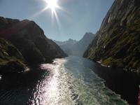 Fahrt mit der Hurtigrute