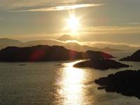 Sonnenuntergang bei Mortsund/ Lofoten