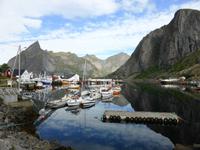 Der Hafen von Hamnoy