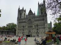 Die Westfassade des Nidaros-Domes