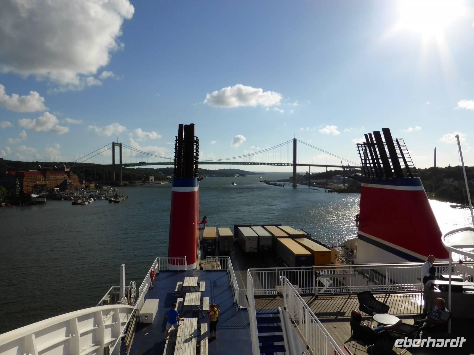 Abfahrt von Göteborg