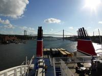 Abfahrt von Göteborg