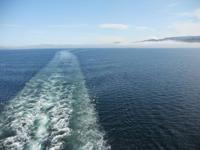 wir fahren mit der Hurtigrute von Trondheim nach Kristiansund