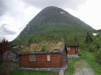 Typische Holzhäuser