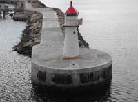 Ein schöner Leuchtturm unterwegs