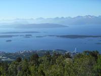 Ausblick von Moldes Stadtberg Varden (Molde-Panorama)