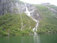 Fahrt auf dem Geirangerfjord