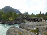 Lom (Bergebrua - Auslegerbrücke)